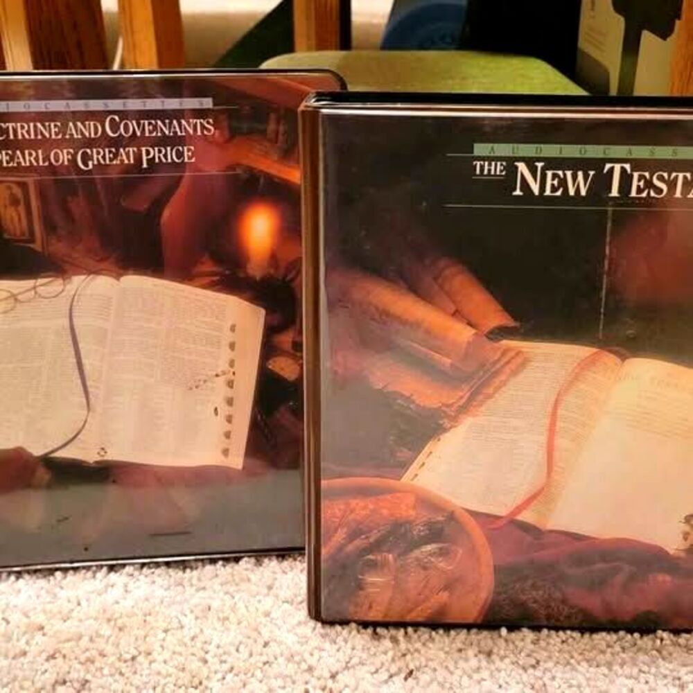 Vintage LDS Audio Cassette Scripture Sets